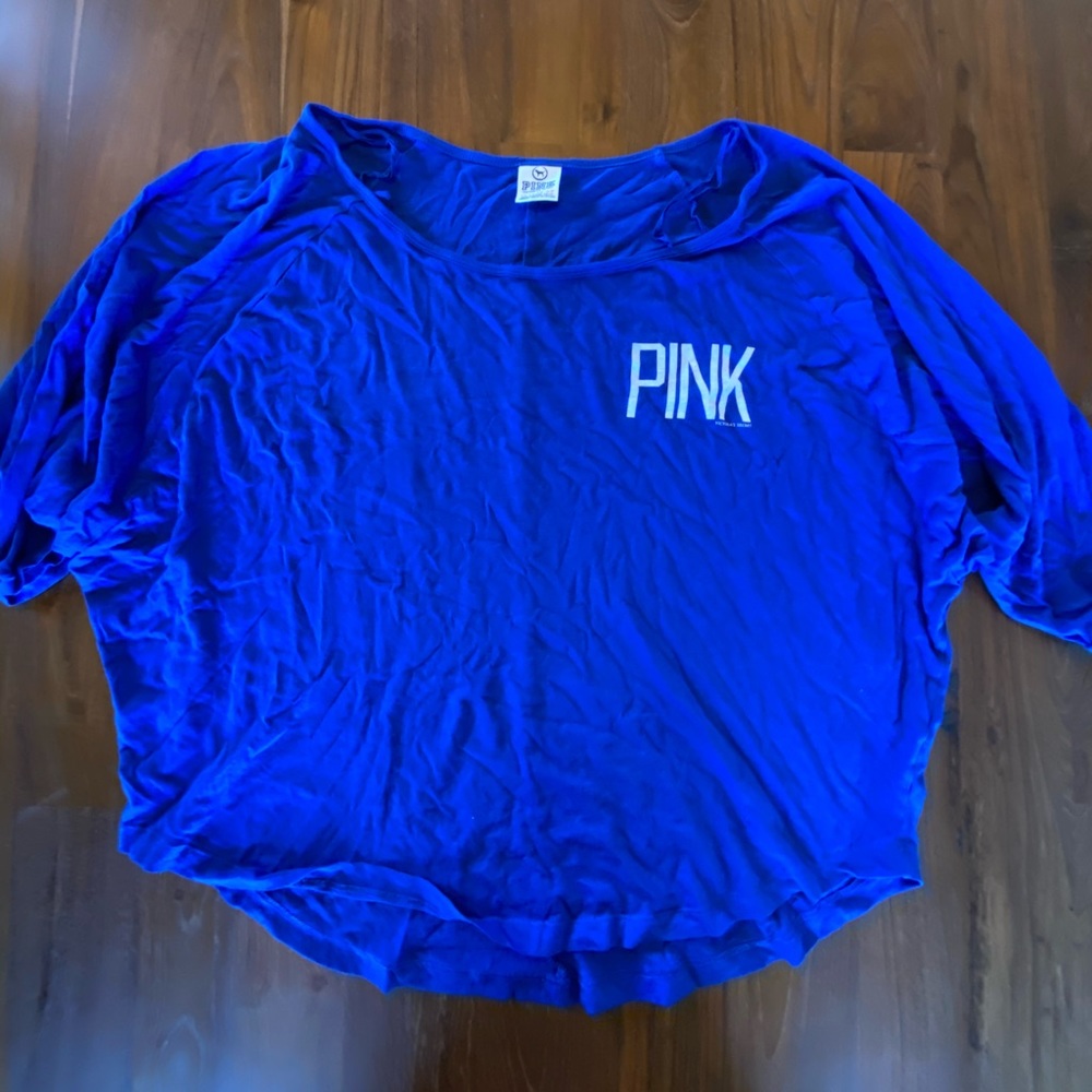 PINK Victoria’s Secret Royal Blue T-Shirt